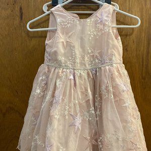 Girl's size 4T Pippa & Julie Pink Stars Party Dres